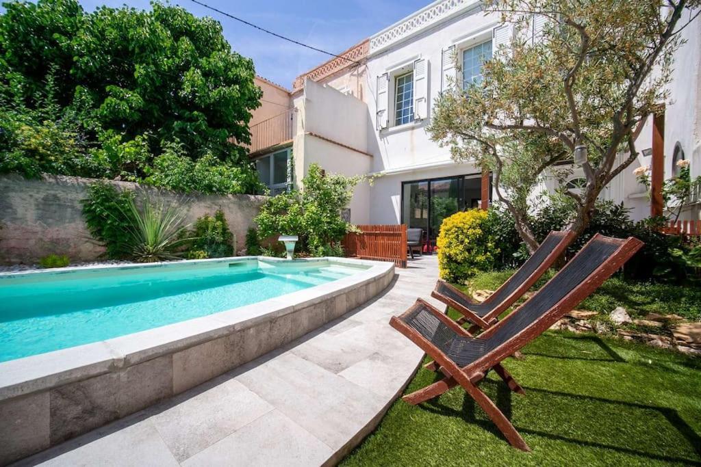 Maison Air Conditionne, Piscine, Quartier Calme Proche Des Plages Biệt thự *
