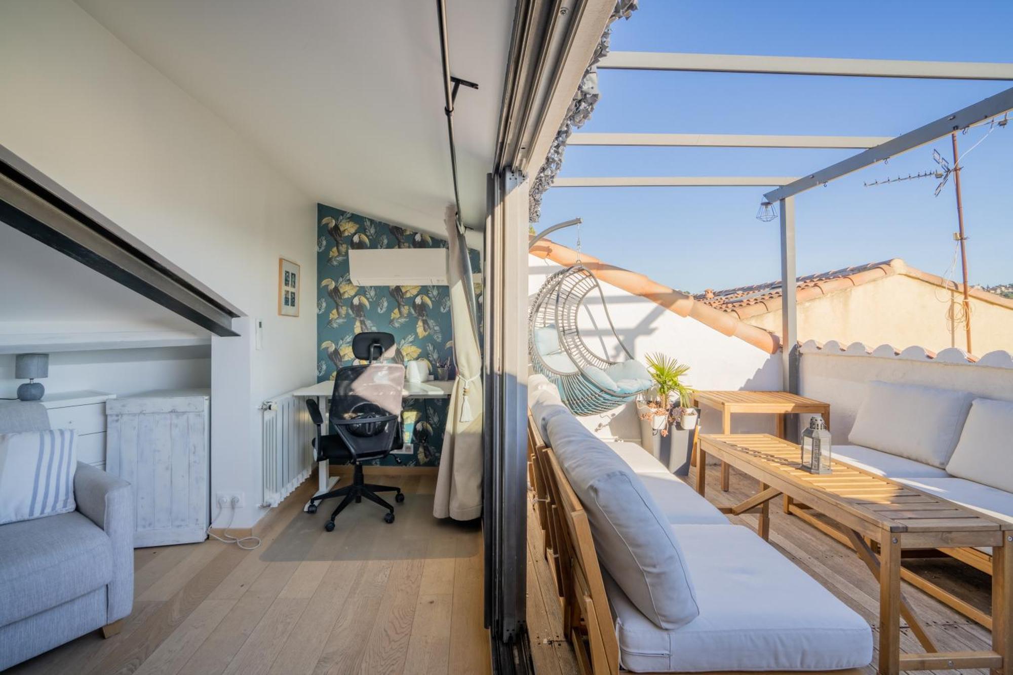 Сasa de vacaciones Sun Valley - Maison Avec Vue Mer Baignee De Soleil *