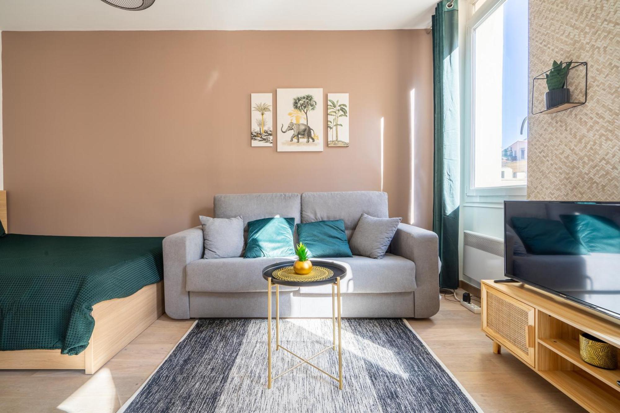 Agreable Et Cosy A 50m Du Vieux Port