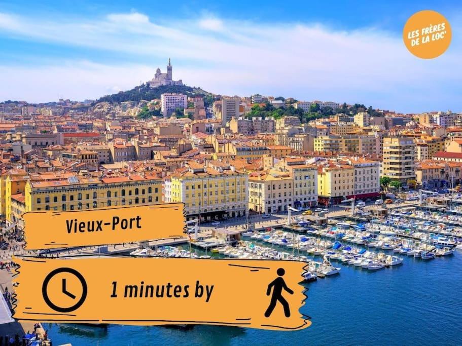 Căn hộ L'esprit Du Vieux Port- & Paisible - Les Freres De La Loc Marseille