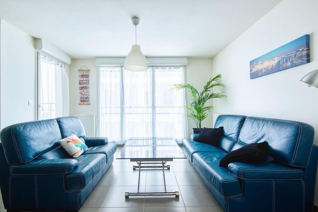 Super T2 Climatise Avec Balcon A Pied Catalan Apartment Marseilles