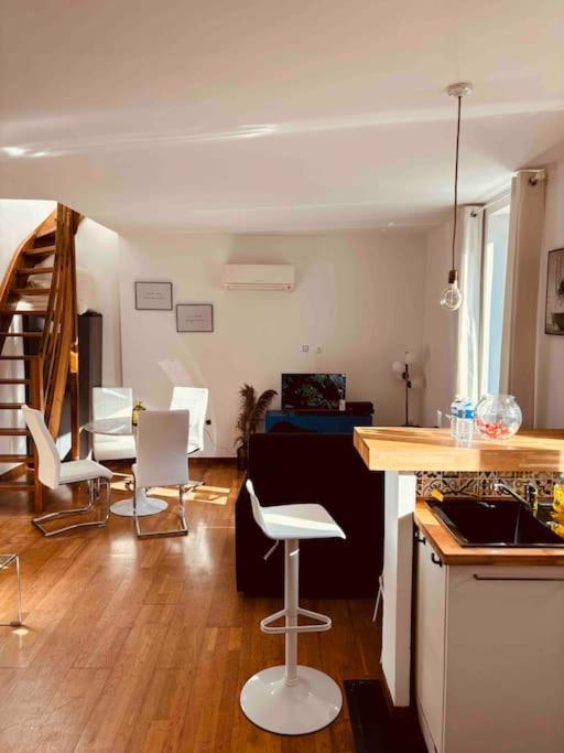 Sublime Rooftop Cinq-avenues Longchamp Apartment *