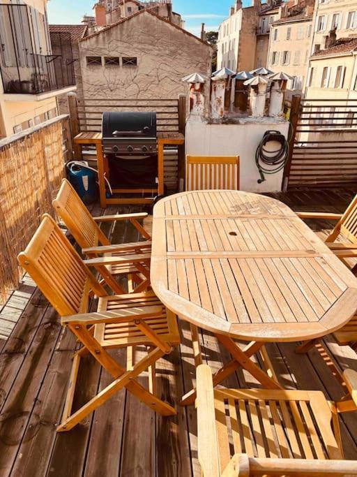 Apartment Sublime Rooftop Cinq-avenues Longchamp Marseille