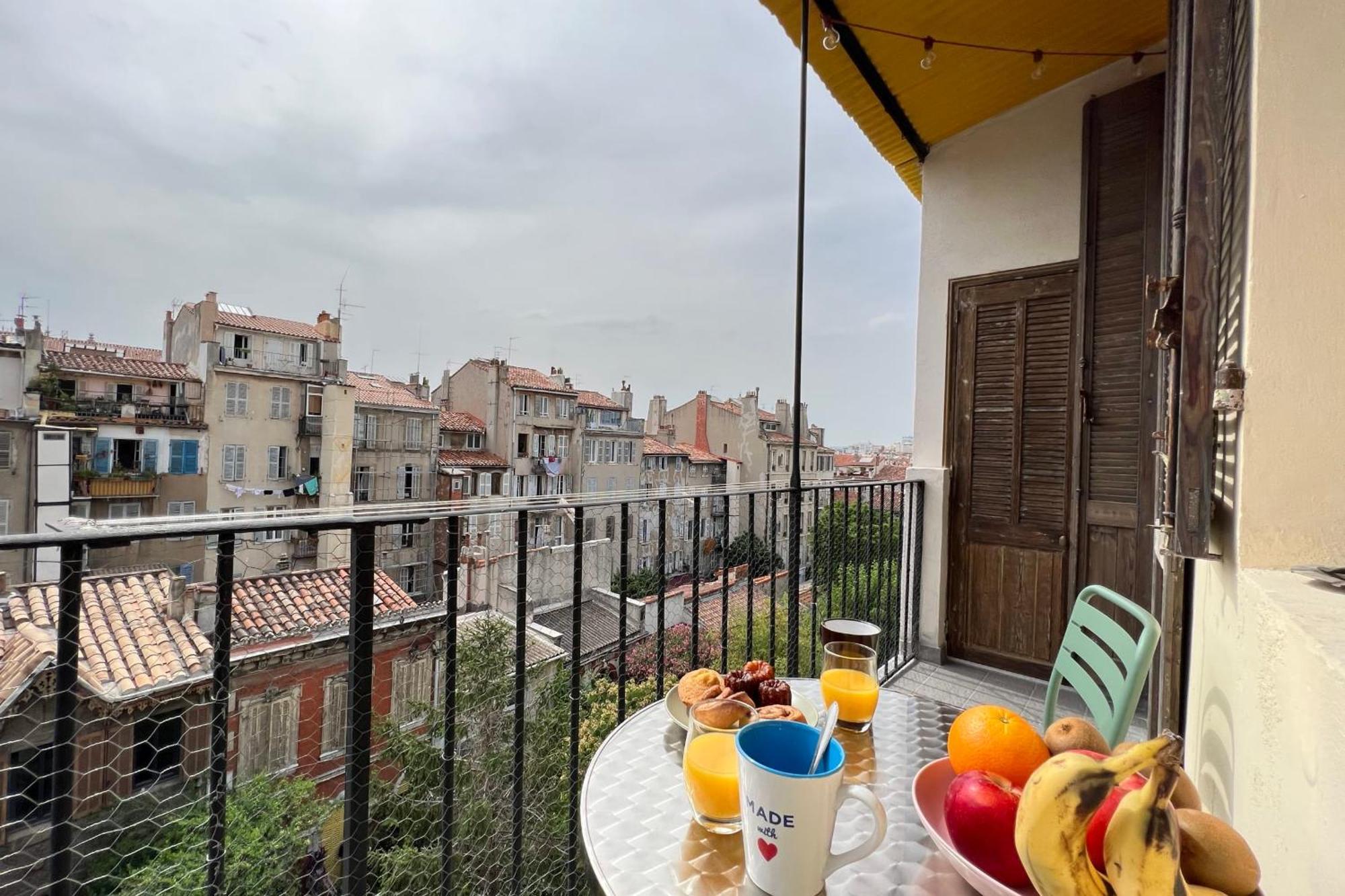 Escaledubonheur ! Balconnetflix Apartment Marseille