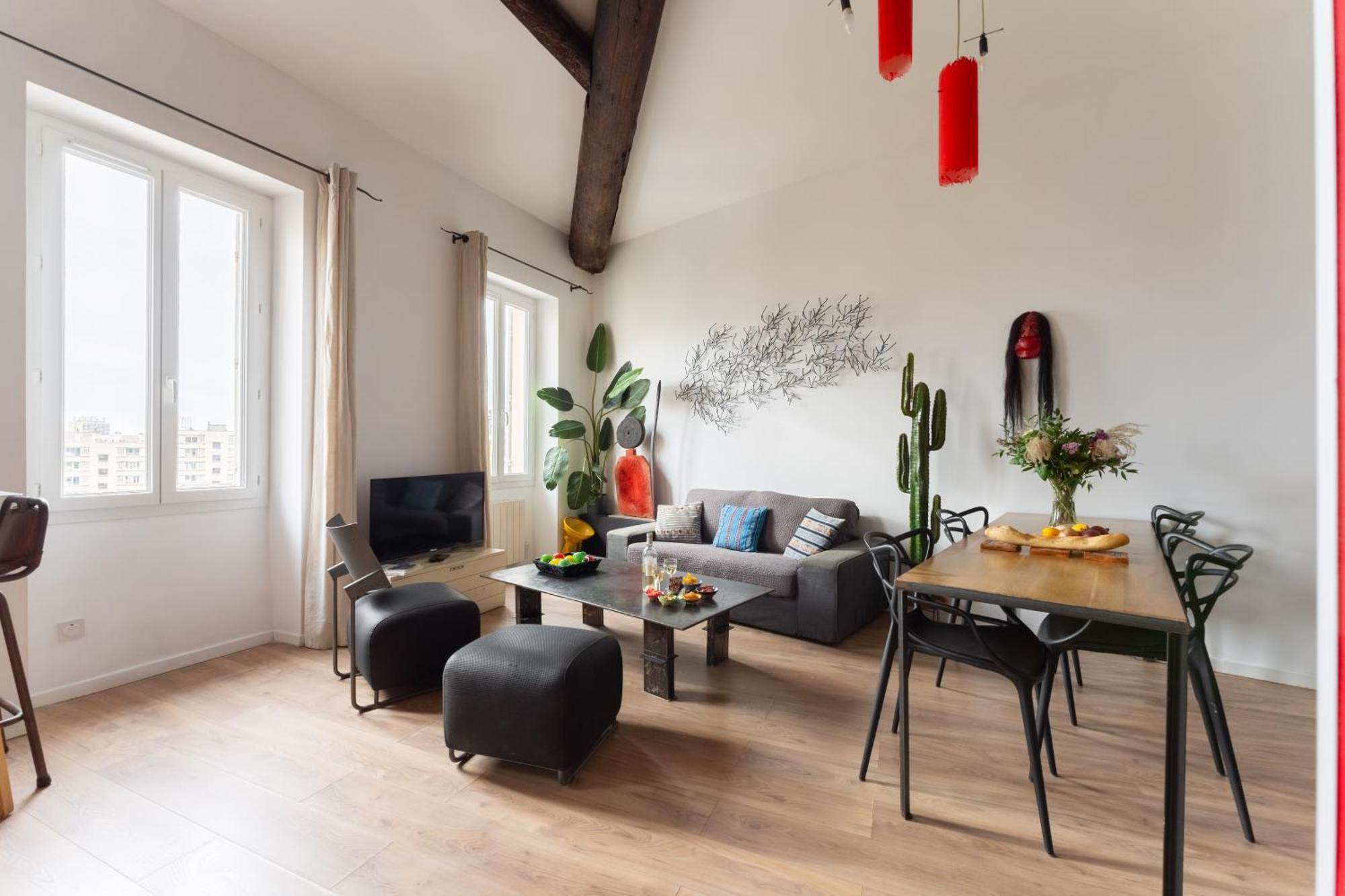 Apartment Le Loft Du Panier Design Vue Imprenable Marseille