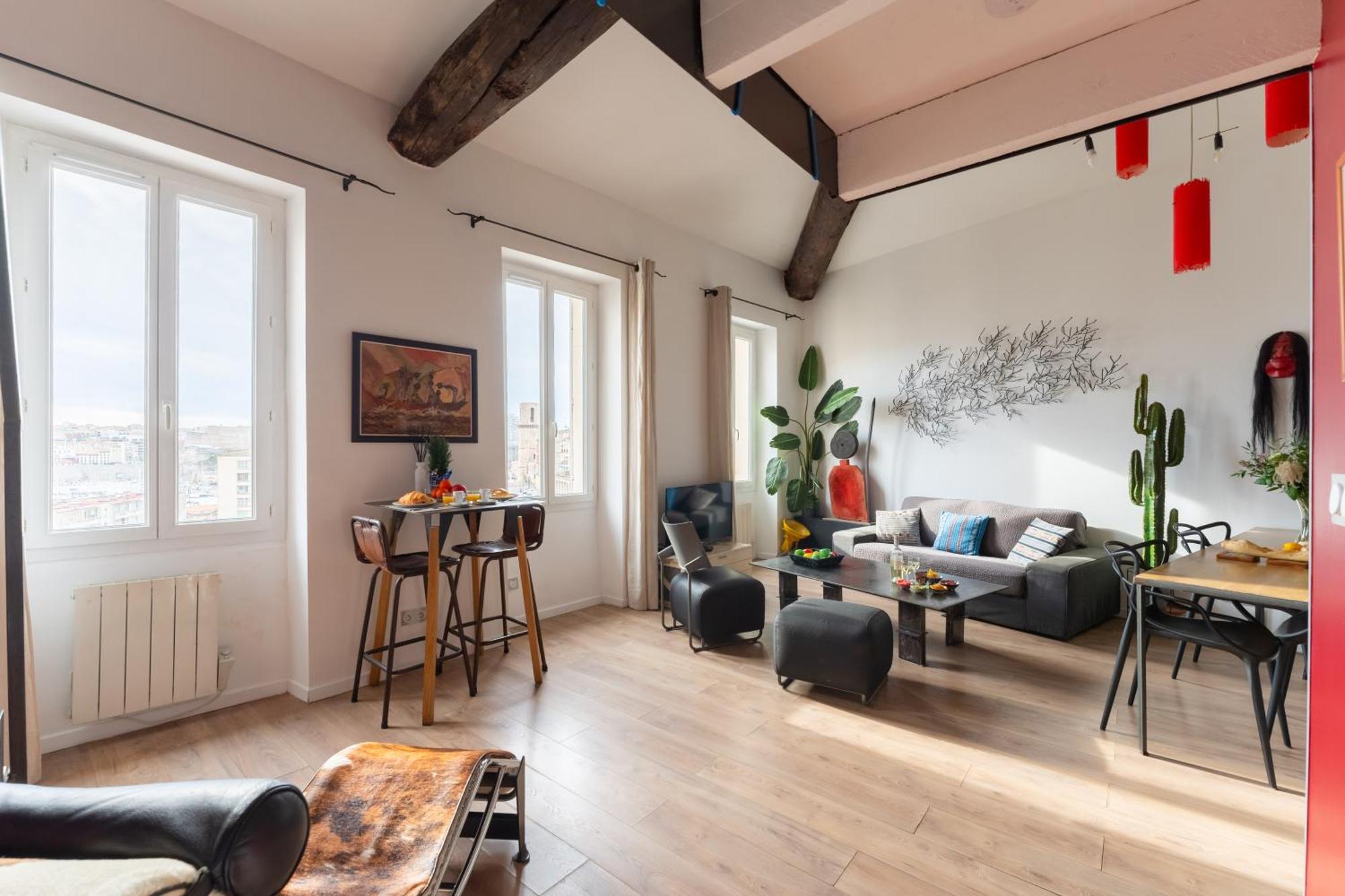 Le Loft Du Panier Design Vue Imprenable Apartment