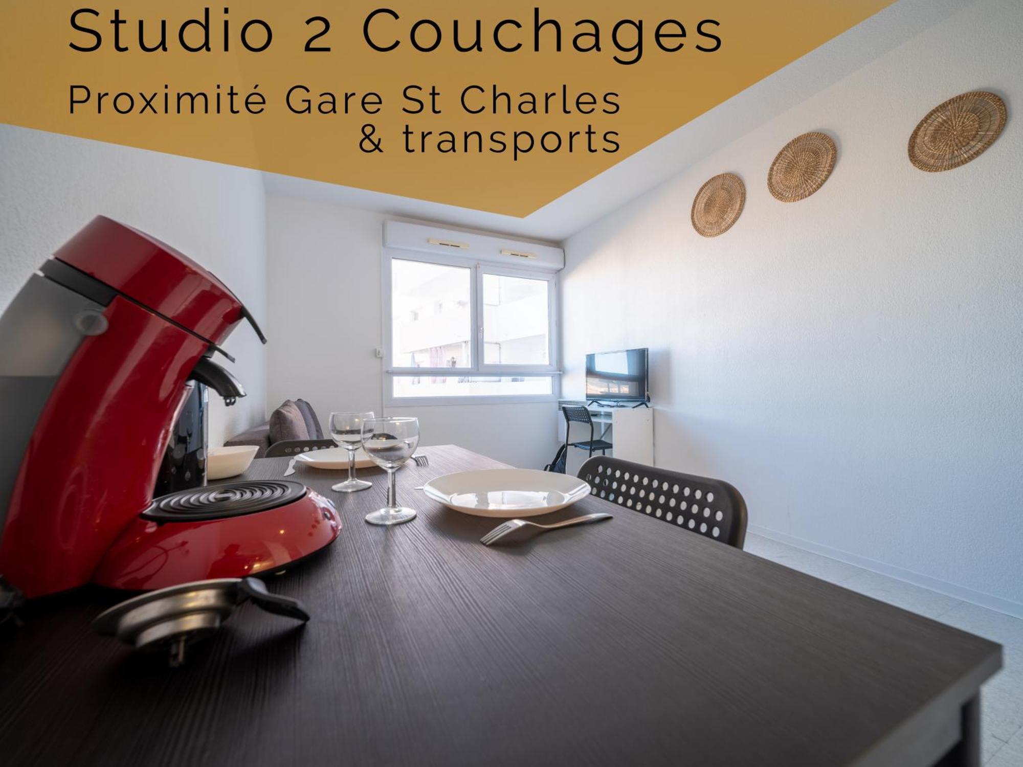 Tout Equipe A 6 Minutes De La Gare St Charles Apartment Marseille
