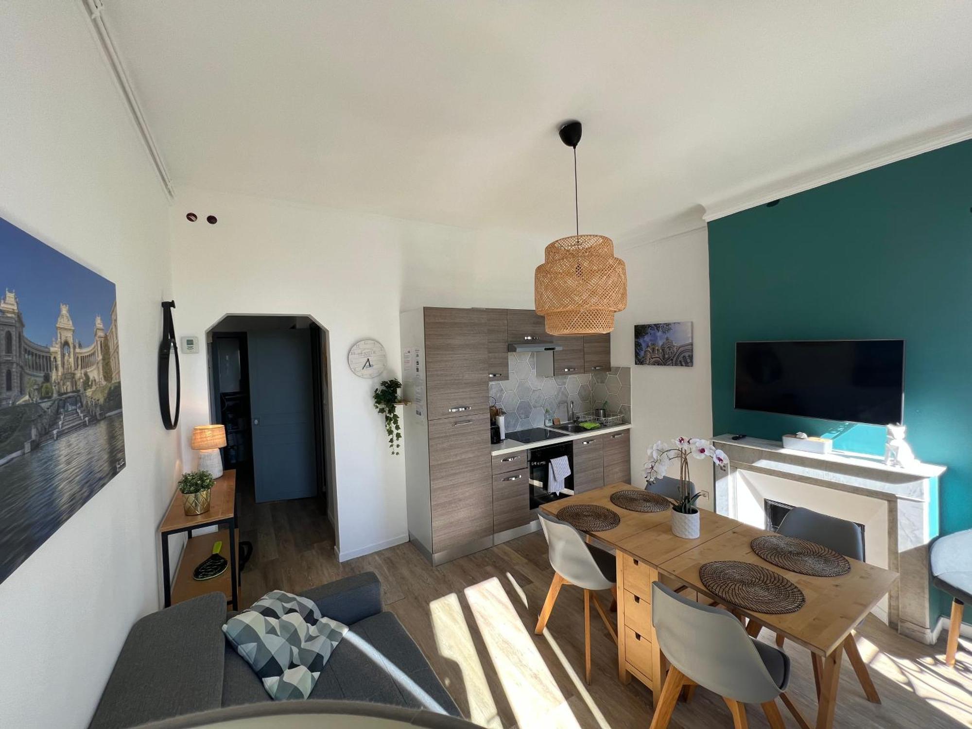 Apartment Splendide Joliette Parking Securise Marseille