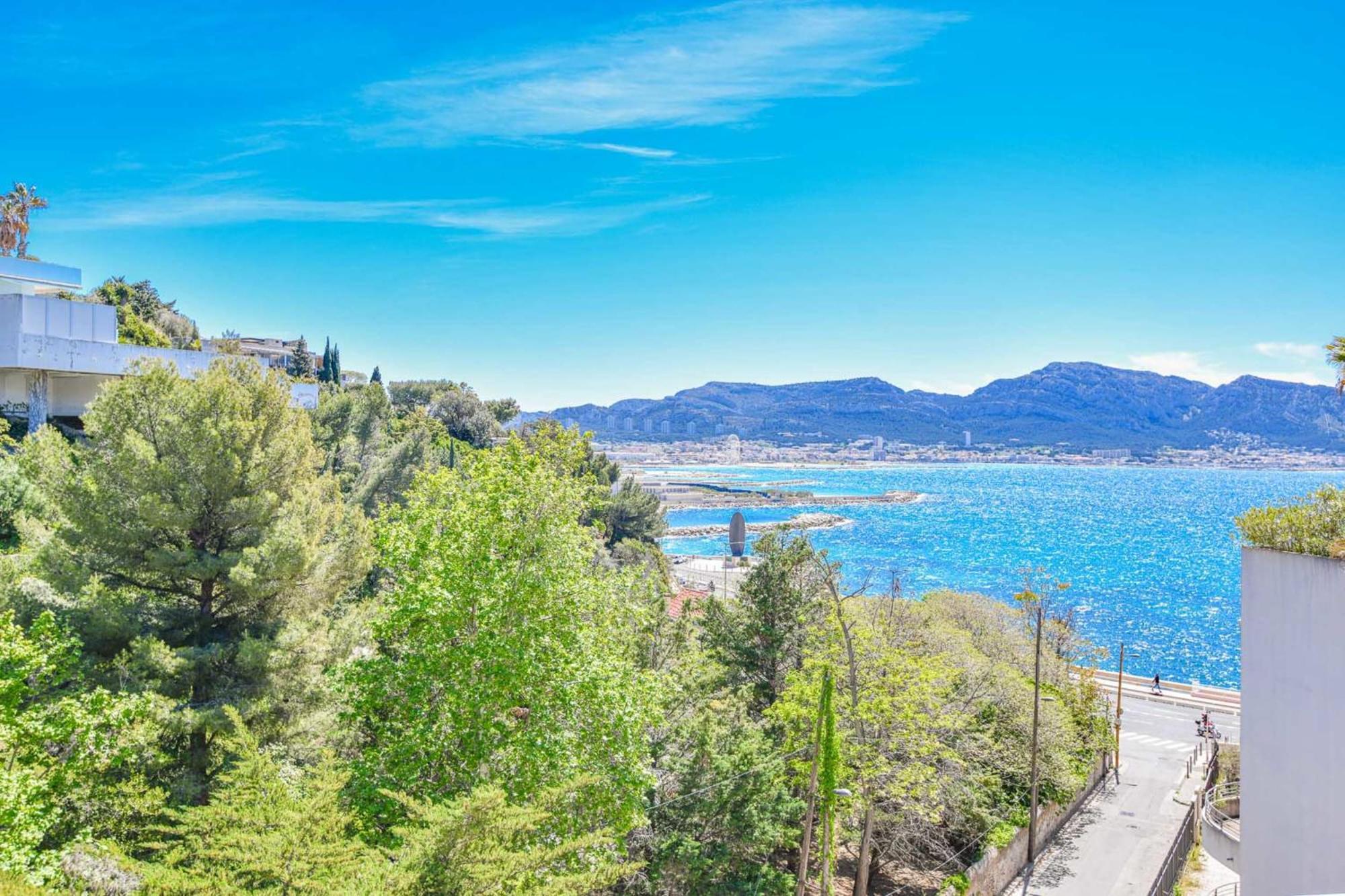 La Kennedy - Vue Mer Avec Piscine Et Parking Marseille