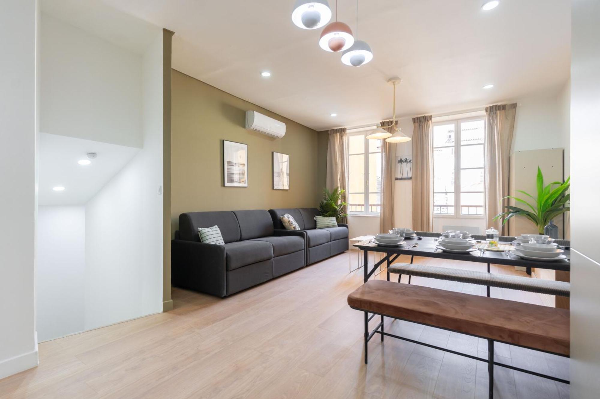 Apartment Vieux-port Gare St Charles Le Massilia Marseille