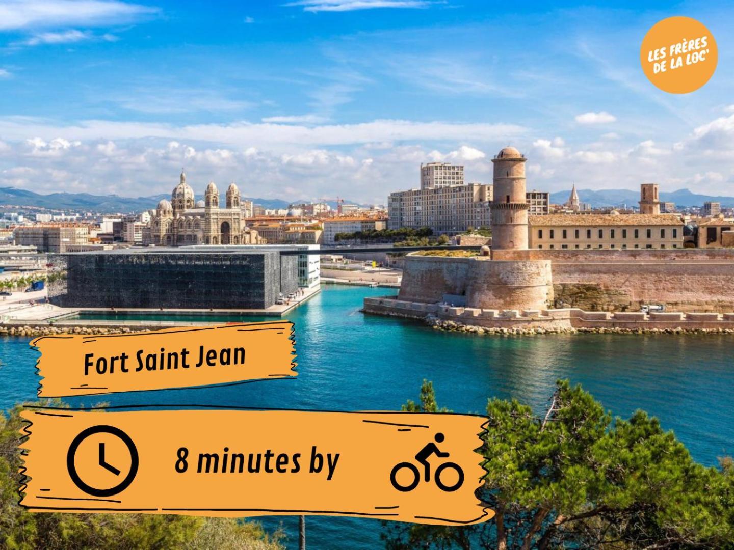 Apartment Joli - Hyper & Climatisation - Les Freres De La Loc' Marseilles