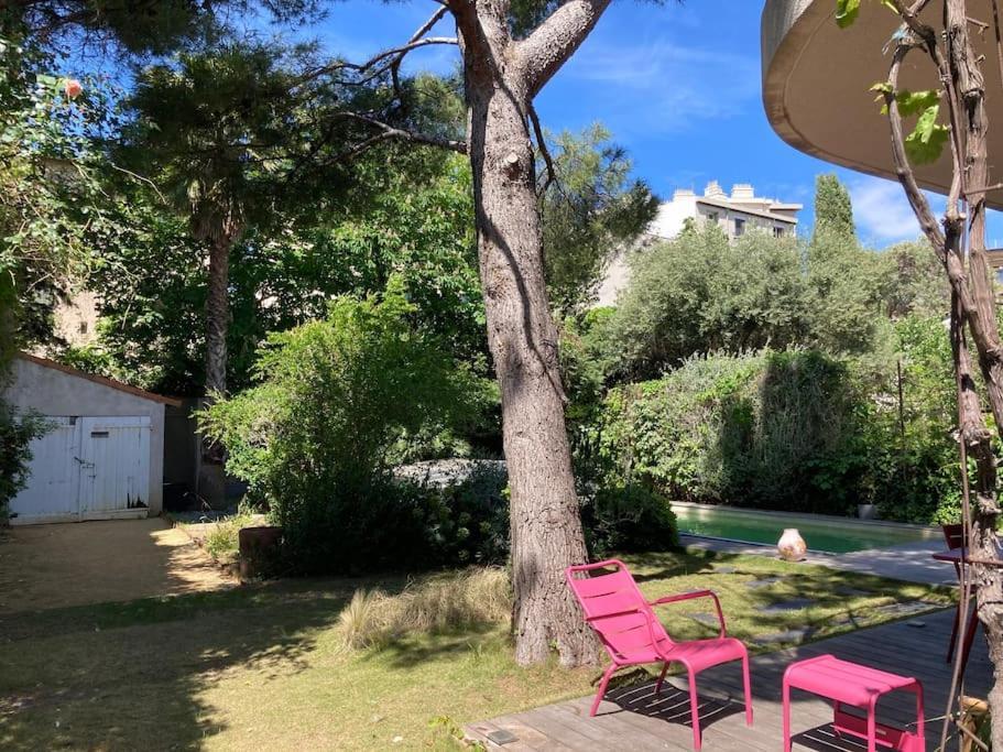 Grande Jardin Et Piscine A Endoume Villa