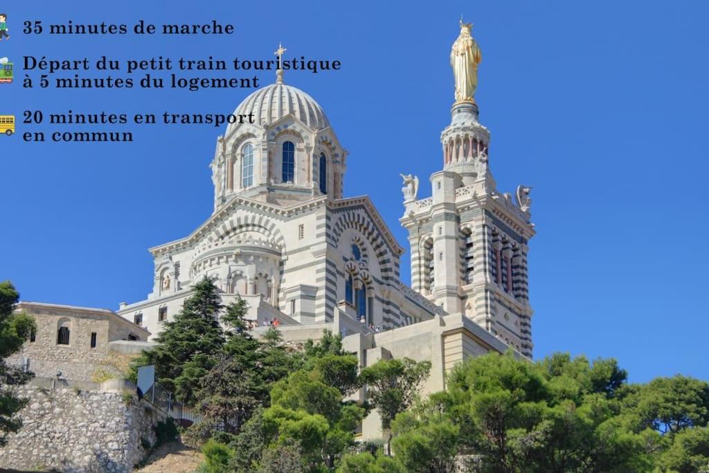 T4 Plein Coeur De Avec Vue Notre Dame * Marseille