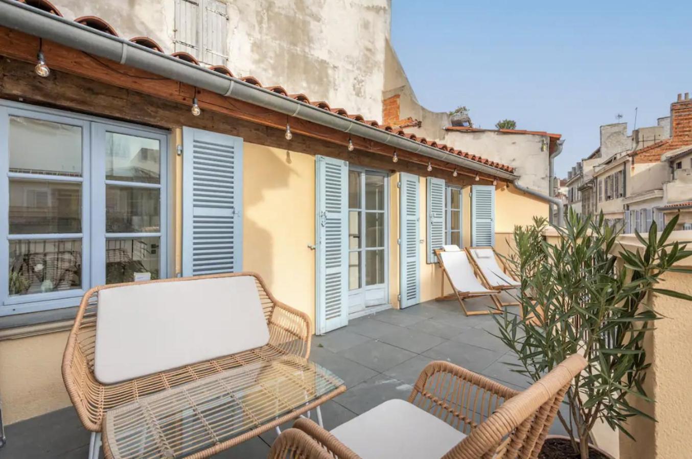 3capu4em Cosy T2 Avec Terrasse Refait A Neuf - Noaille Apartment *