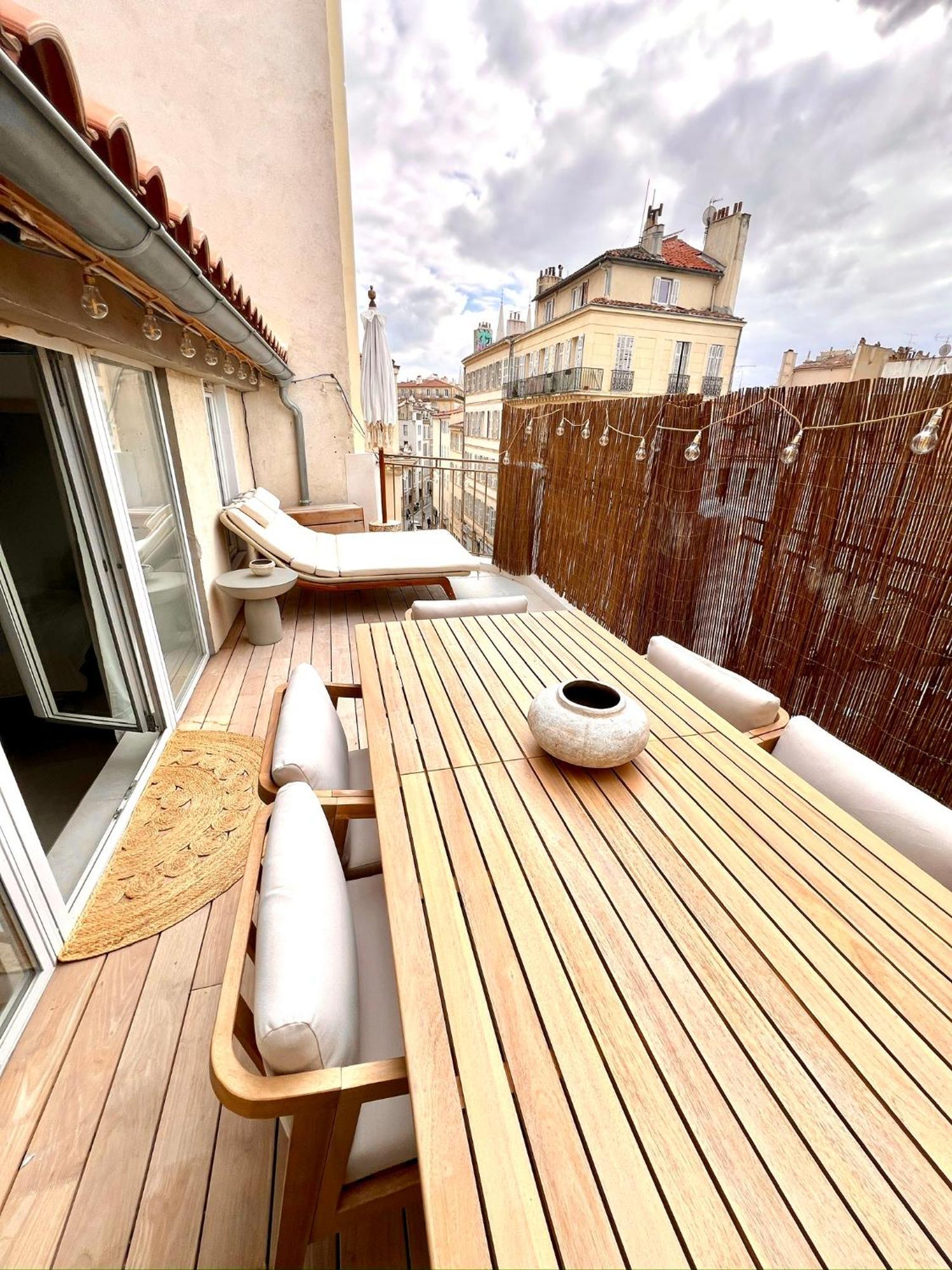 Sejour Marseillais - Penthouse Vieux Port Climatise