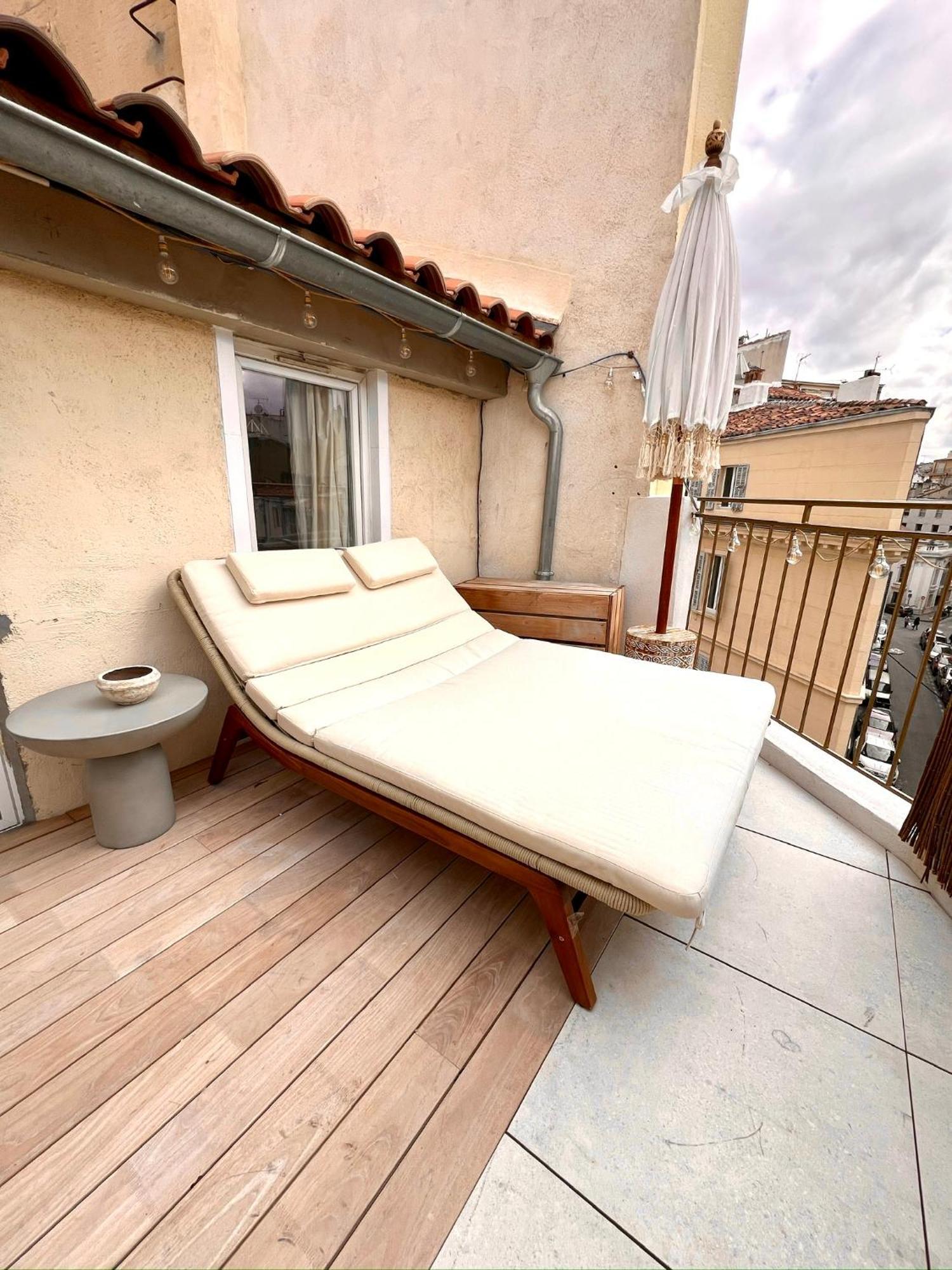 Sejour Marseillais - Penthouse Vieux Port Climatise *