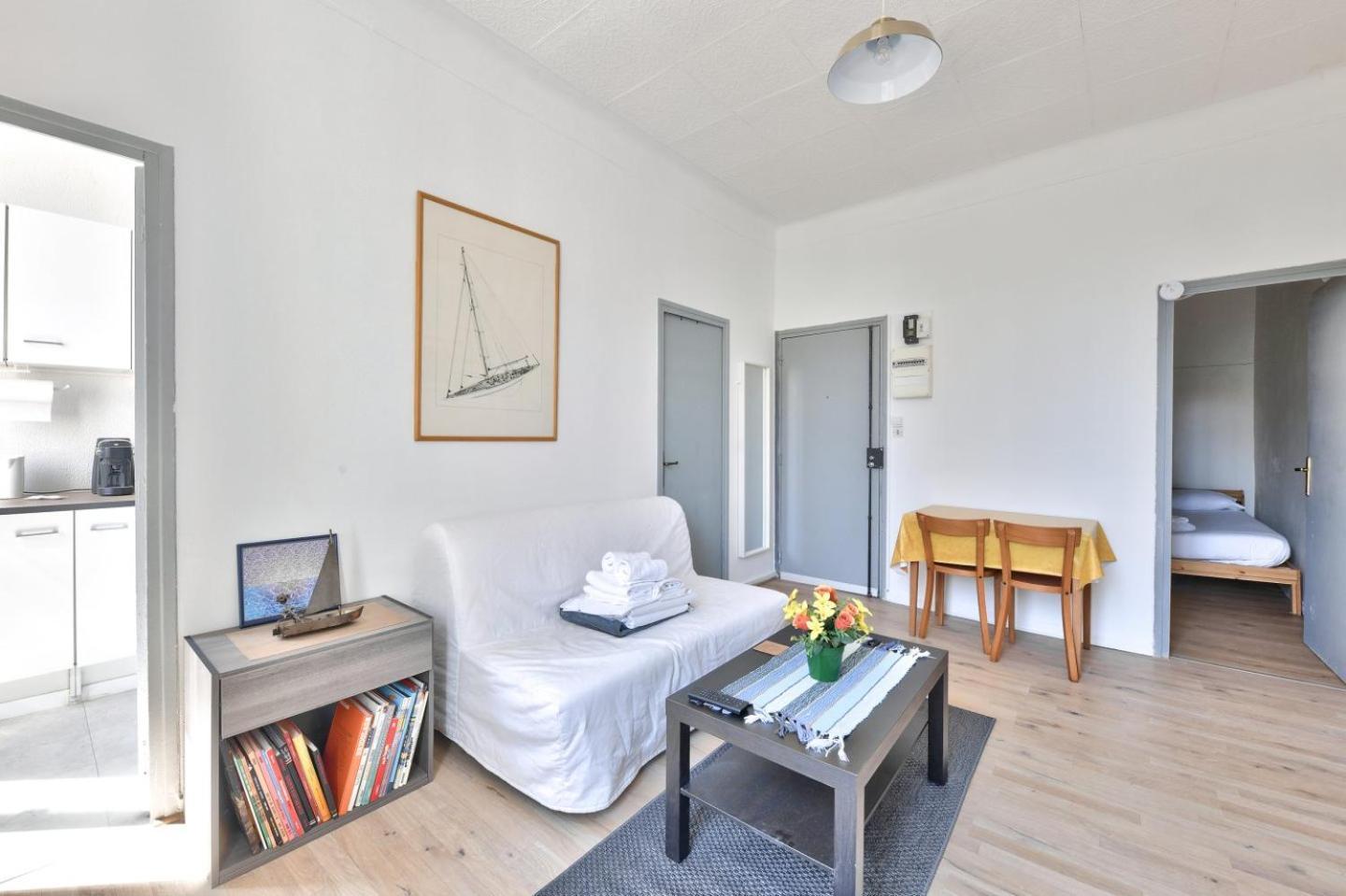 Stunning 1br Flat Near Vieux Port Apartment Marseille