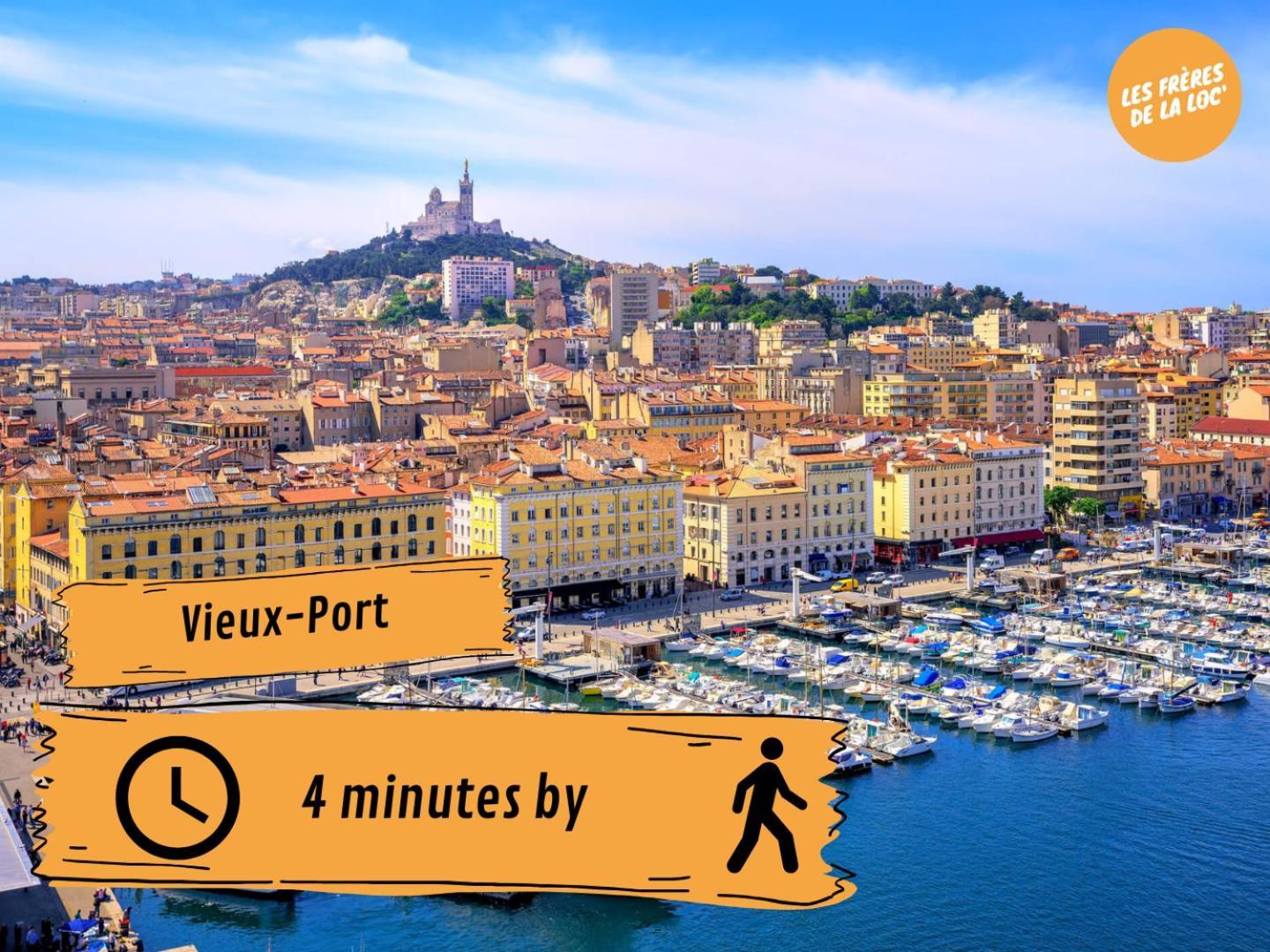 Apartment Le Mistral - 2 Min Du Vieux Port Sur Rue Pietonne - Les Freres De La Loc' *