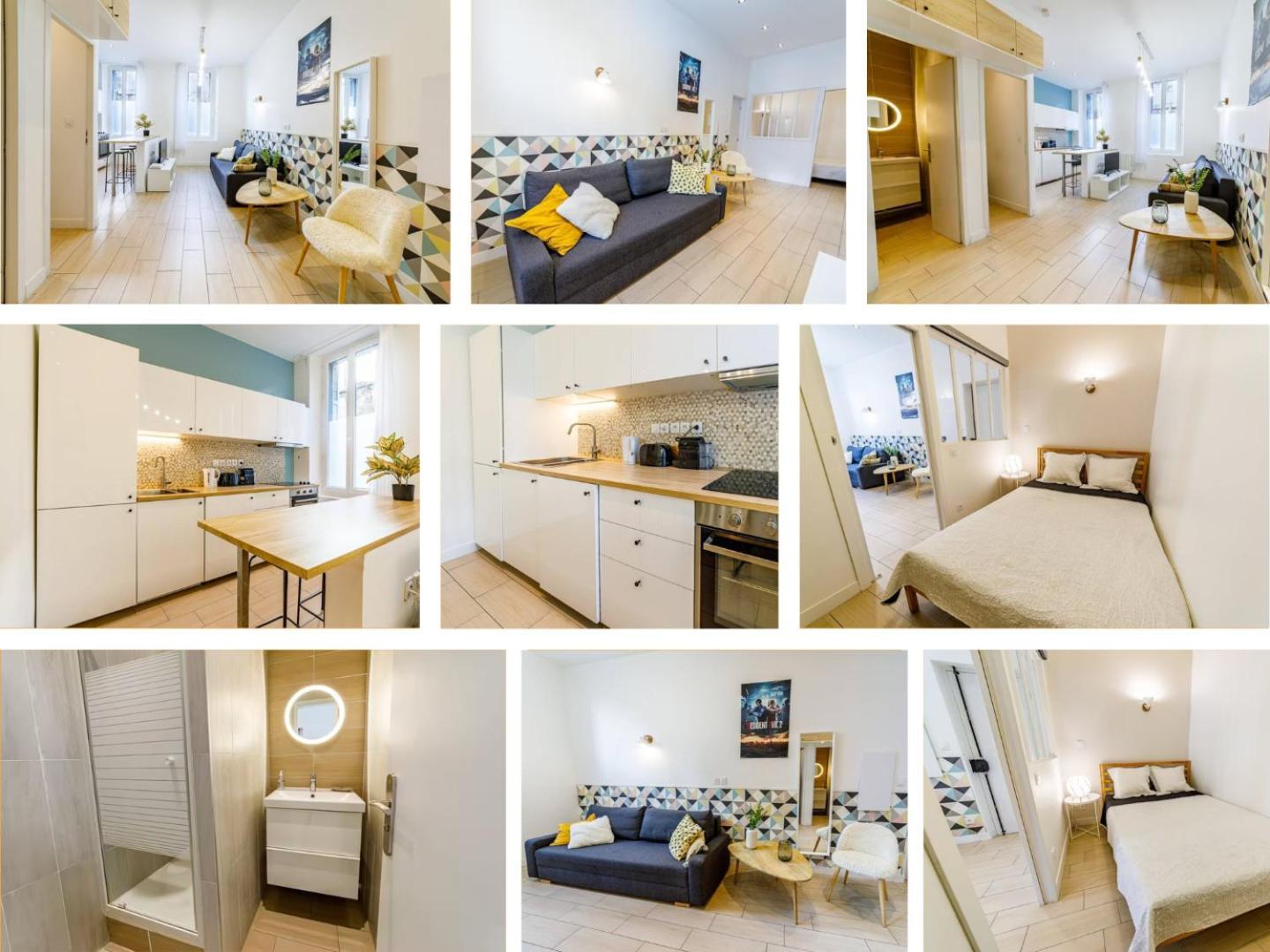 Cozy Apartement - Near Train Station - Les Freres De La Loc' Apartment Marseille