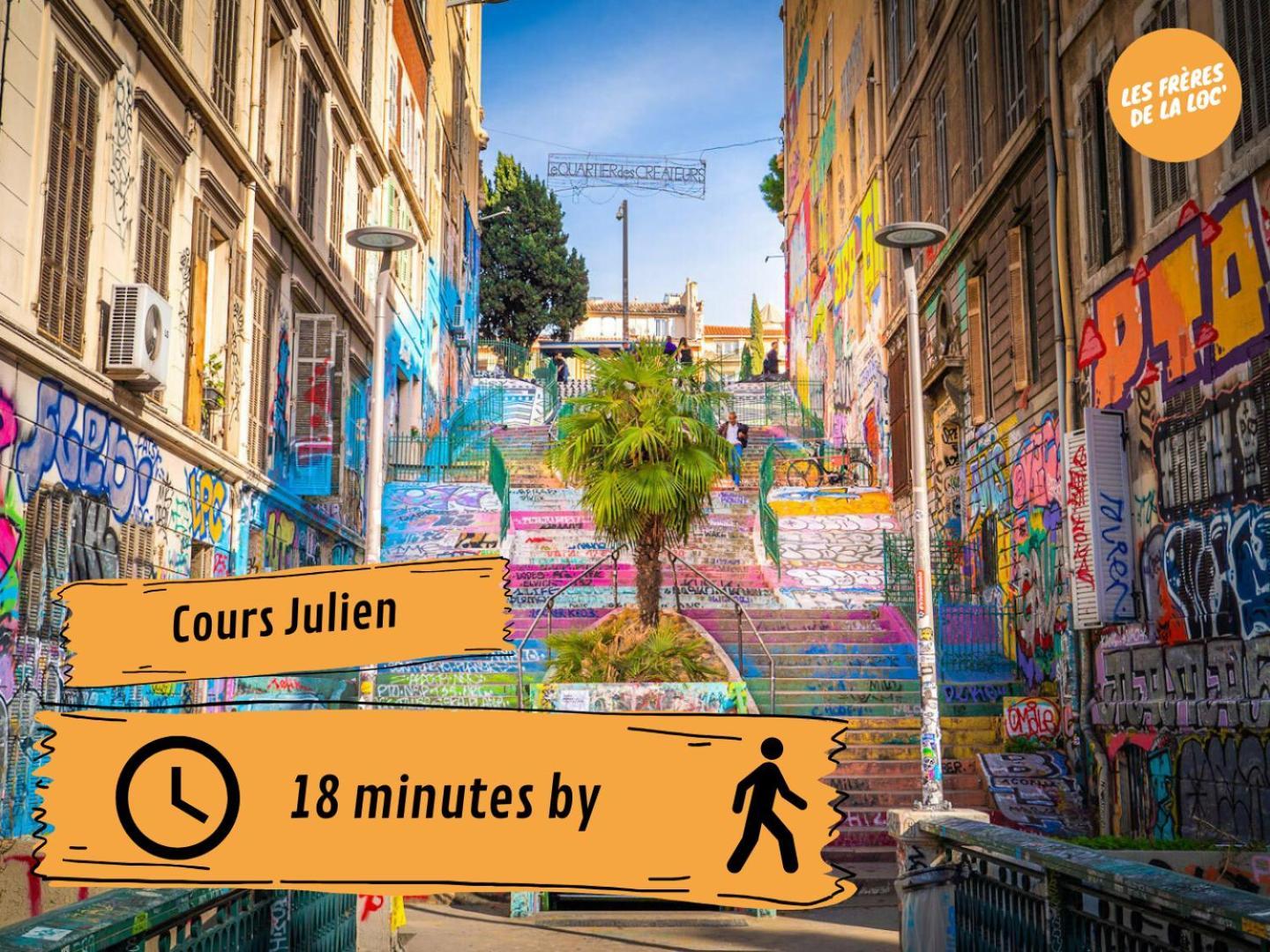 Cozy Apartement - Near Train Station - Les Freres De La Loc' Apartment Marseille