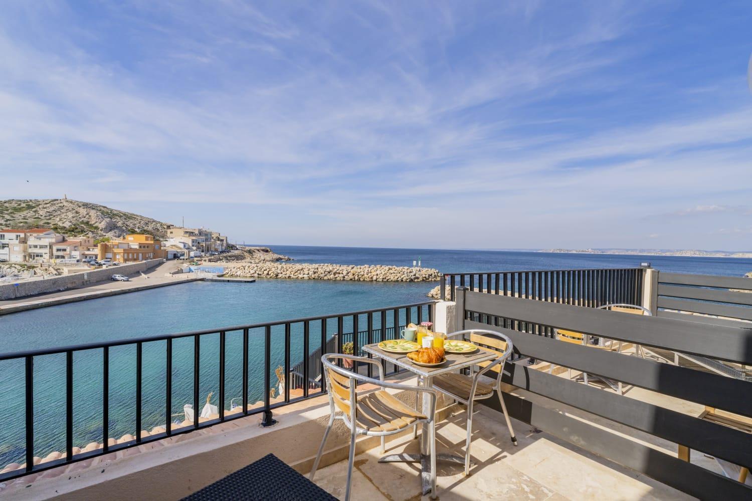 Les Goudes, Acces Direct A La Plage, Vue Marseilles