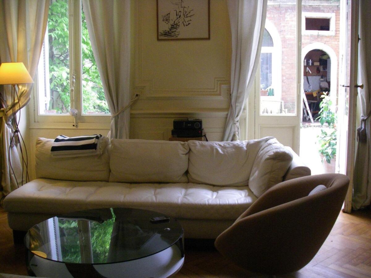 Pleasant 120 M2 Duplex, Garden, Quiet, South, Center Appartement *