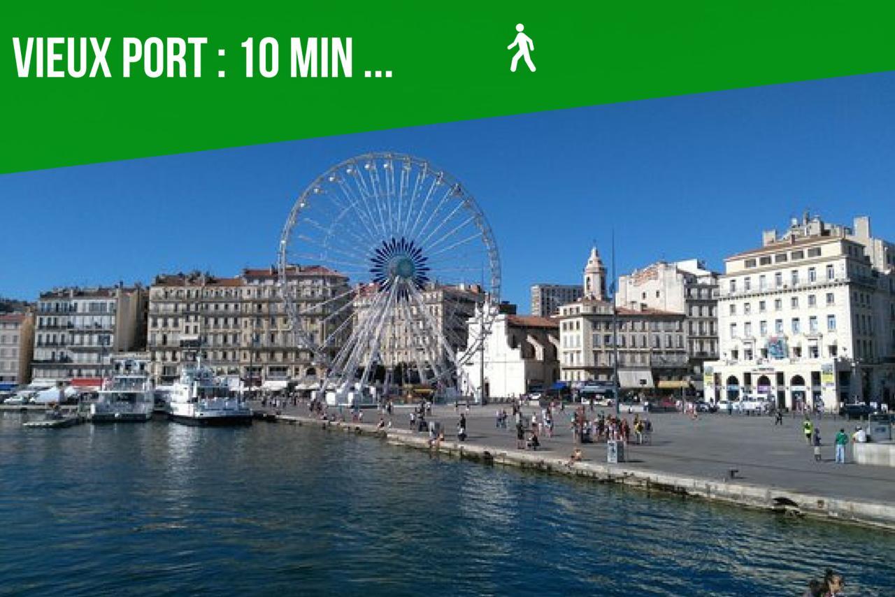 Flat Saint Charles Marseilles