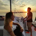 Nuit A Bord D\'Un Catamaran
