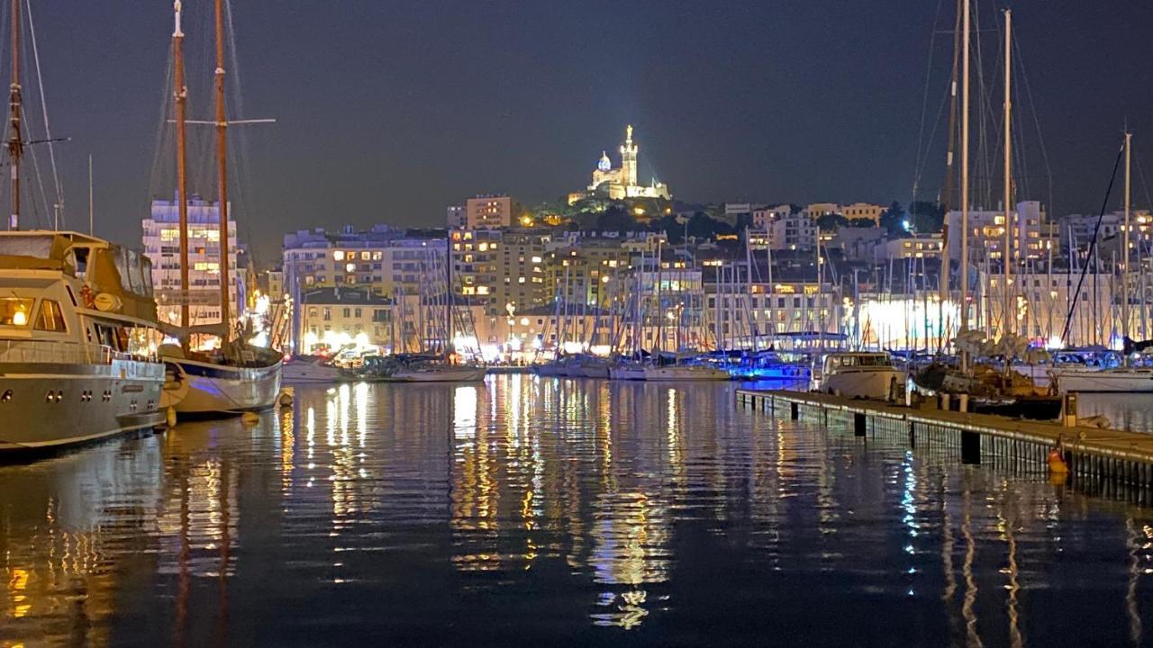 Apartment Escale Marseillaise, Grand T2 Calme, Pres Du Vieux Port Pour 2 A 4 Personnes, Nettoyage Rigoureux *