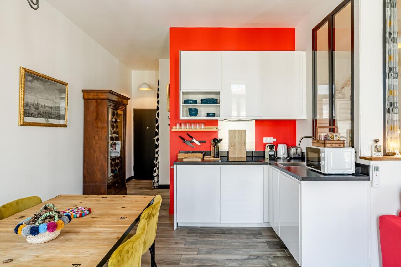 T2 Chic, Vue Vieux-port Et Notre Dame, Atypique, Calme, Clim, 48m2, Acces Autonome Avec Code Apartment *