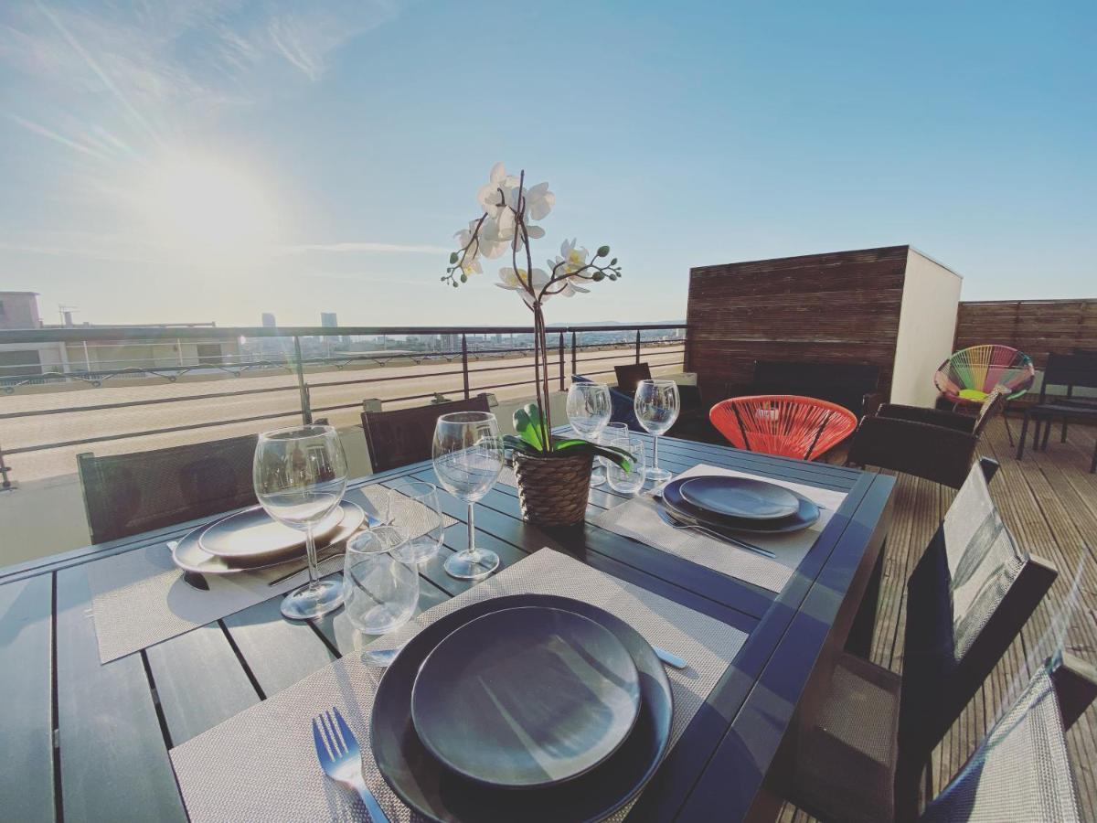 Vue En Roof-top Apartment Marseilles