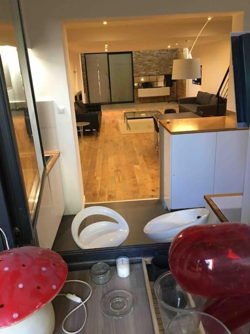 Flc -notre-dame 5 Min, Luxurious Loft 4 Rooms, 8 Guests- Apartment *