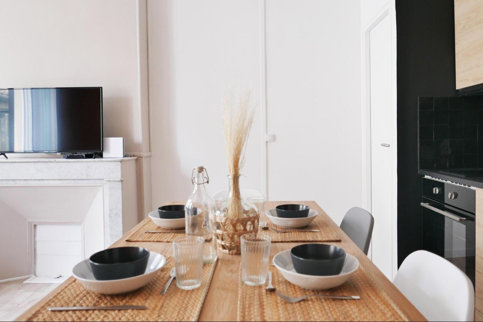 Magnifique T4 En Face La Gare Saint Charles - 3 - Clim Dans Le Salon Apartamento