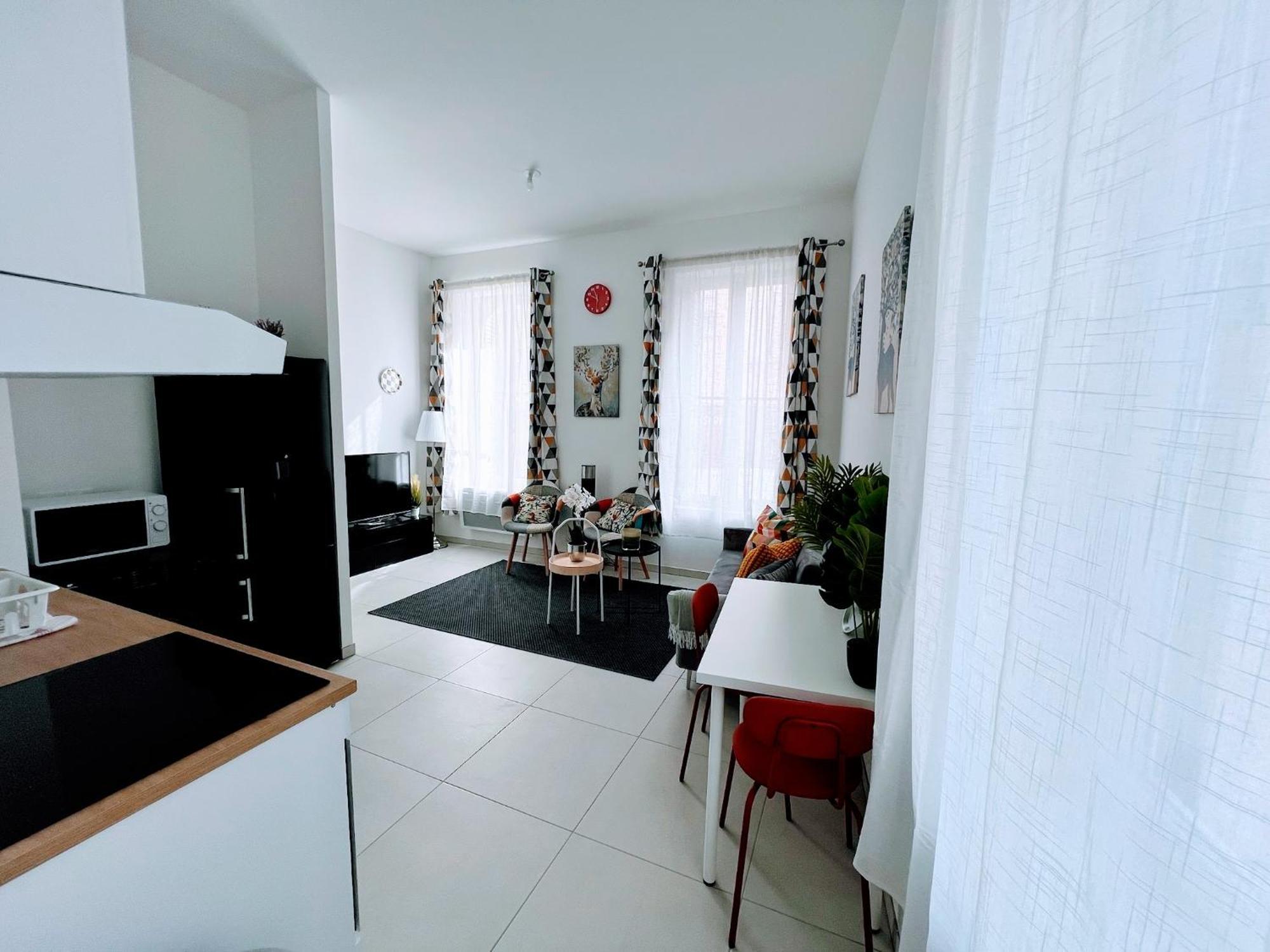 Esprit Mediterraneen - Confort & Vue - Quartier Vivant A Apartamento Marselha