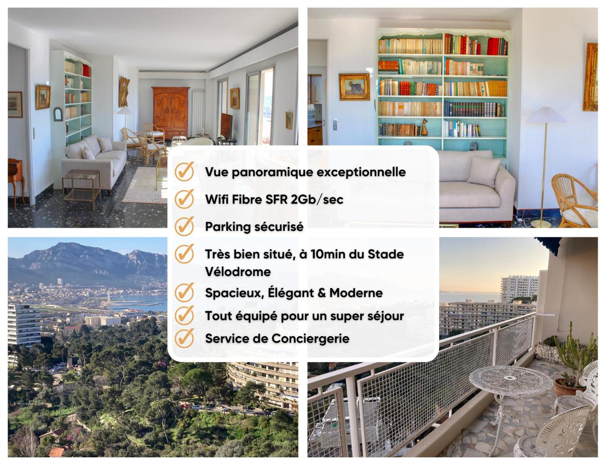 Vue Panoramique Exceptionnelle Sur Appartement