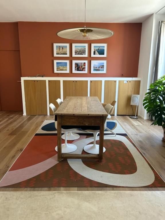 Bord De Mer, Magnifique De 150m2 Avec Jardin Apartamento *
