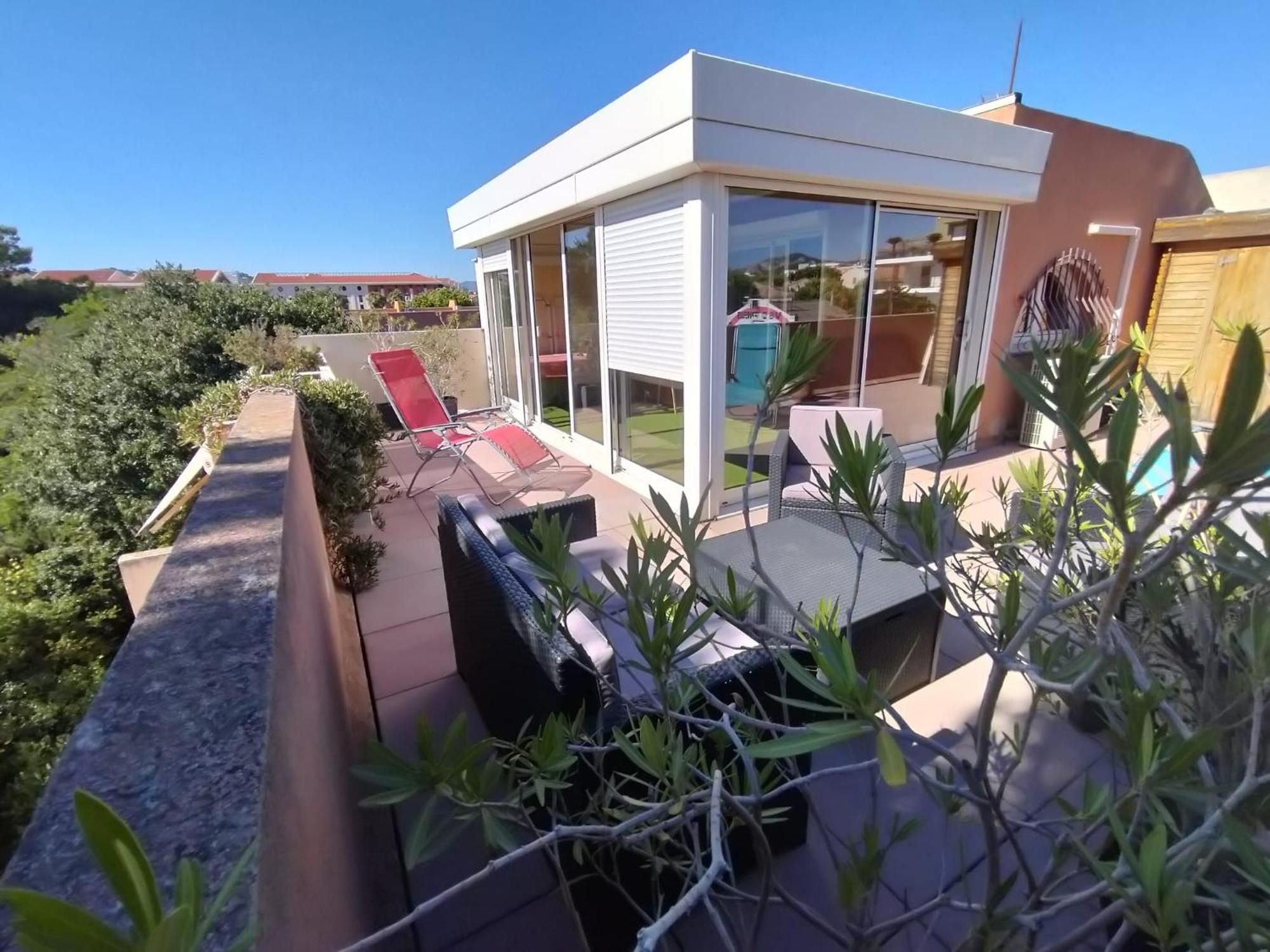 Duplex T4 Toit Terrasse Plages Parc Borely 13008 * Marseille