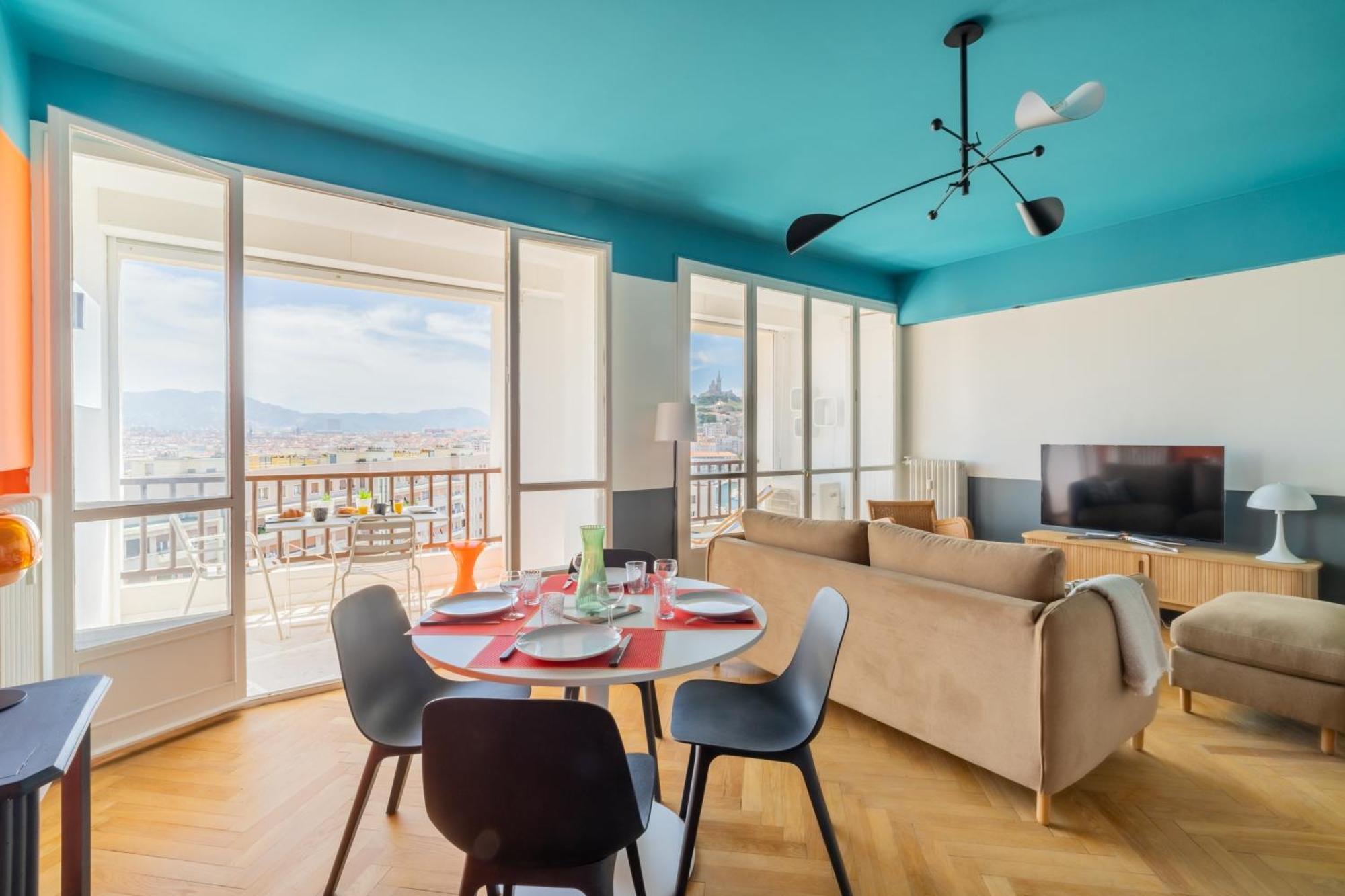Apartamento Le Skyline - Climatise Avec Terrasse *