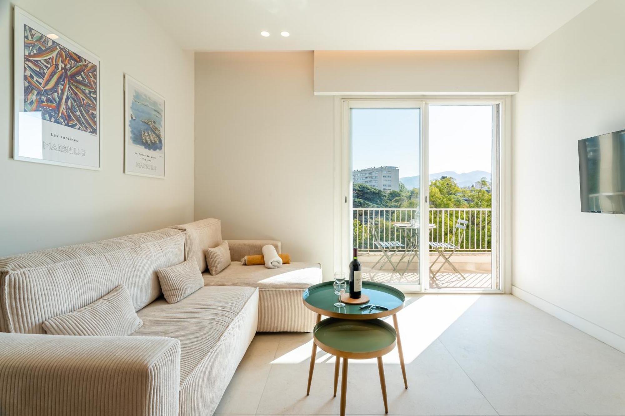 Parc Borely, Balcon & De Standing Apartamento