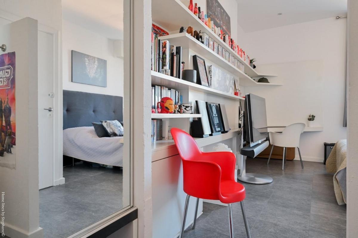 Loft Stern, Carre D'or Marseille, 10 Pers, 3 Chambres, 260 M2, Dernier Etage Apartment *