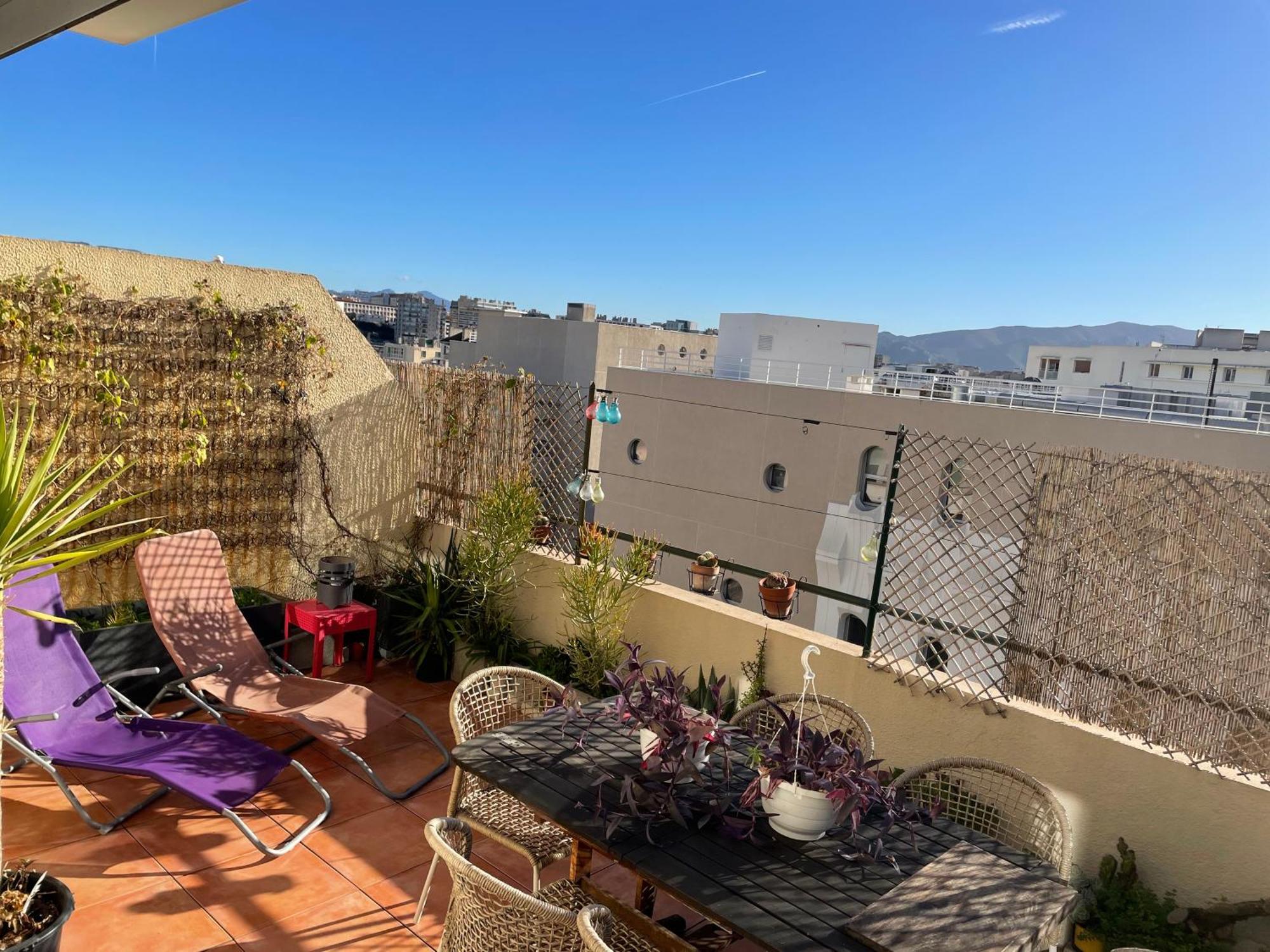 Entier Terrasse Living 2 Gare Saint-charles * Marseille