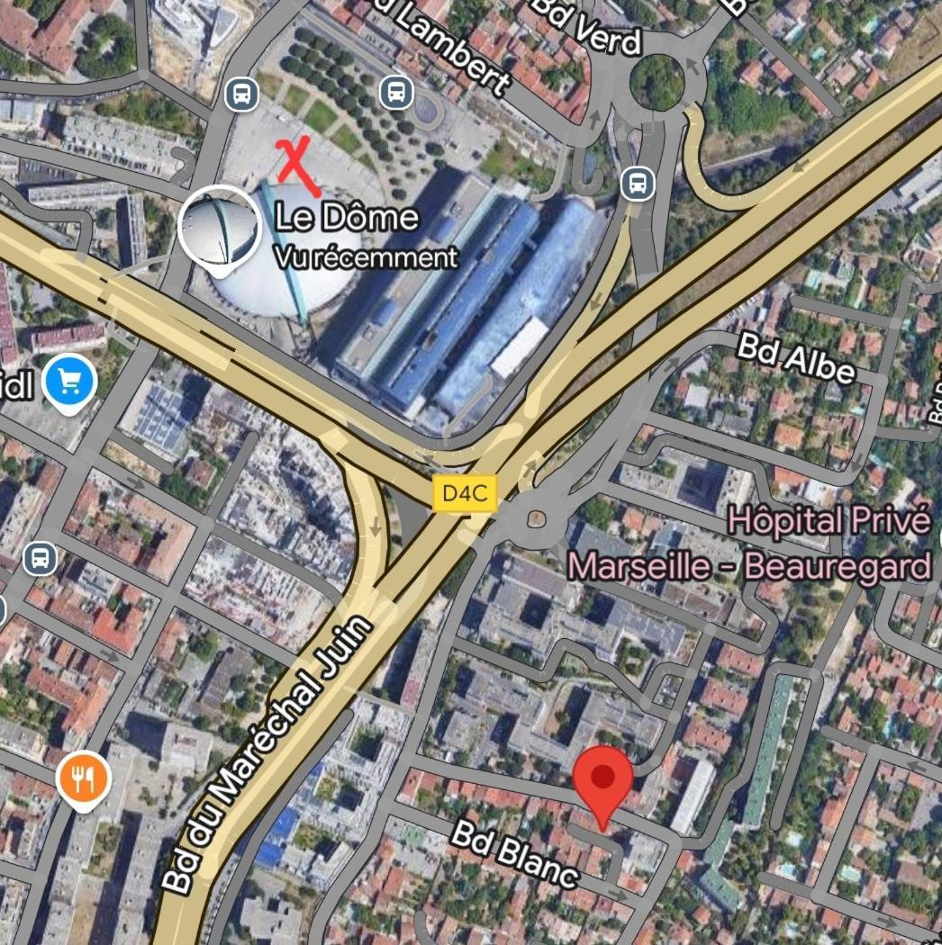 T2 Miroir Jardin Et Parking Prive Apartamento Marsella