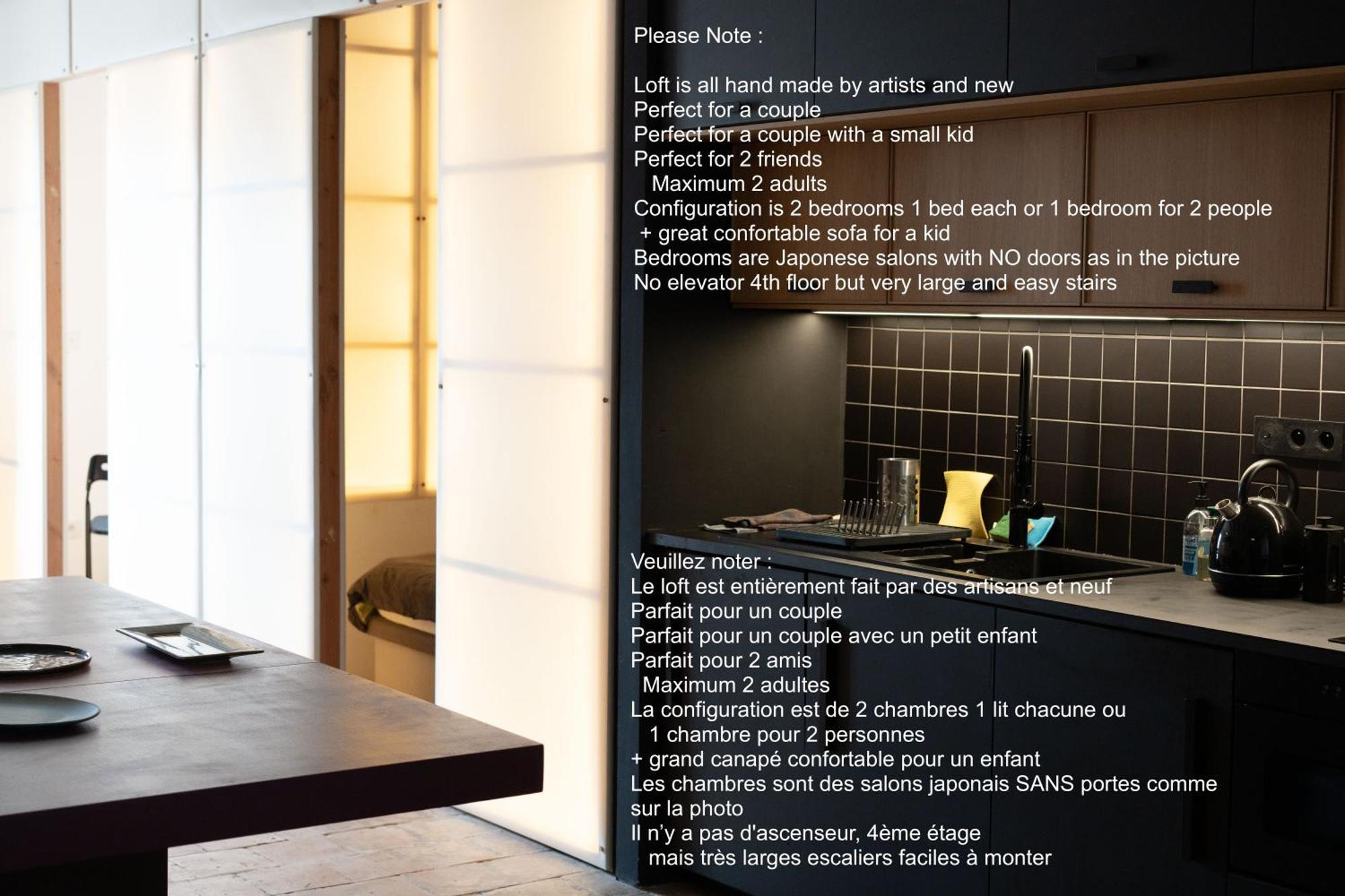 Appartement Heart Of Marseille, Loft Atypical & Spacious , Perfect For Couple And Couple With 1 Small Kid, Perfect For 2 Friends
