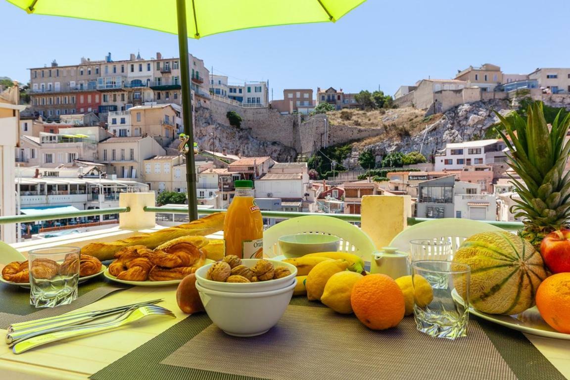 Au Vallon -terrasse De Reve Au Vallon Des Auffes Apartment Marseille